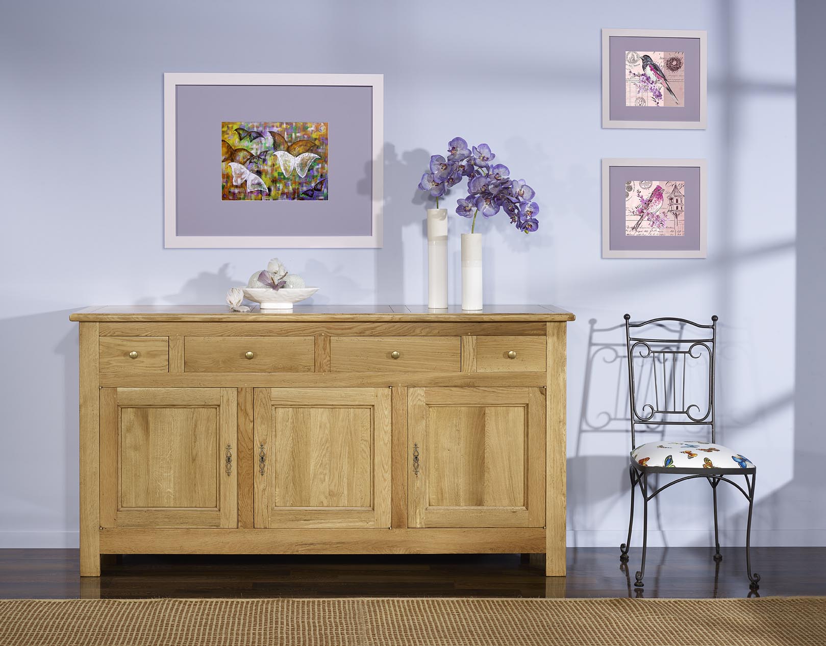 WoodSolid: Muebles de madera maciza de roble y cerezo estilo