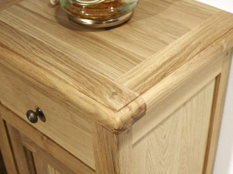 Recibidor Yann fabricado en madera de roble macizo al estilo Louis Philippe 