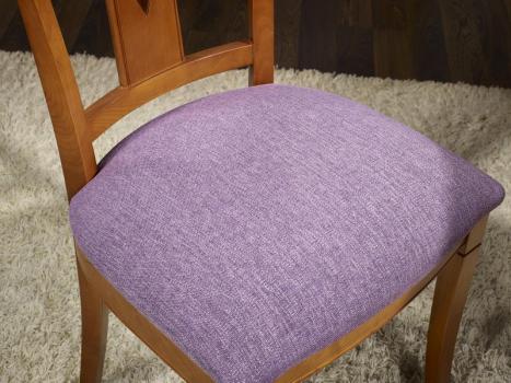 Syriel chair made of solid cherry wood Louis Philippe