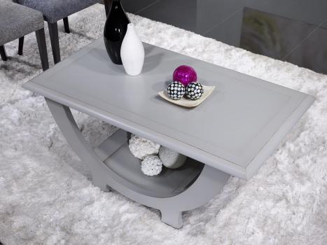 Excelente mesa de centro Guido fabricada en madera de Cerezo macizo 