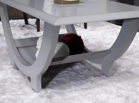 Excelente mesa de centro Guido fabricada en madera de Cerezo macizo 