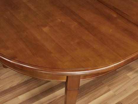 Solid Cherrywood Louis Philippe style Oval extending Table