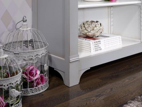 Biblioteca Carolina fabricada en madera de cerezo macizo en estilo Directoire 