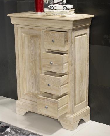 Recibidor Juan fabricado en madera de Roble macizo en estilo Louis Philippe 