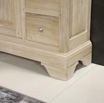 Recibidor Juan fabricado en madera de Roble macizo en estilo Louis Philippe 