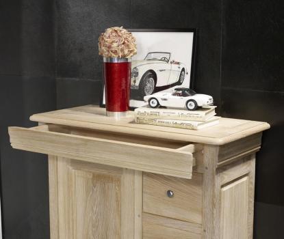 Recibidor Juan fabricado en madera de Roble macizo en estilo Louis Philippe 