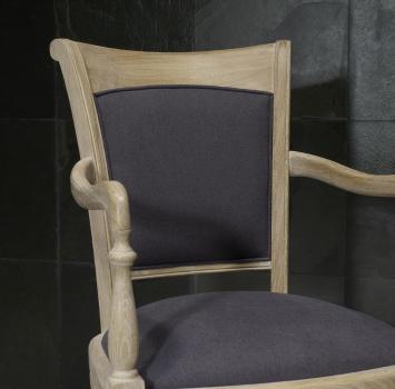 Xavier Solid Oak Louis Philippe style Armchair