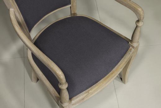 Xavier Solid Oak Louis Philippe style Armchair