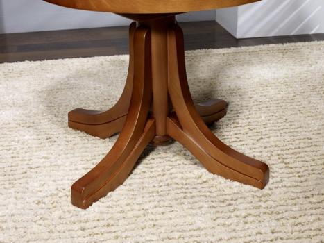 Silla de escritorio Emilio  fabricada en madera de haya maciza estilo Louis Philippe