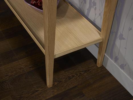 Consola Mateus fabricada en madera de Roble macizo en estilo Directorio 