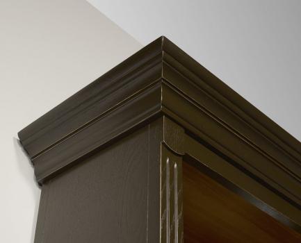 Biblioteca Sylvain fabricada en madera de roble macizo de estilo Directoire