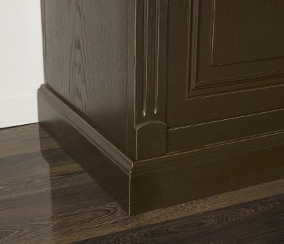 Biblioteca Sylvain fabricada en madera de roble macizo de estilo Directoire