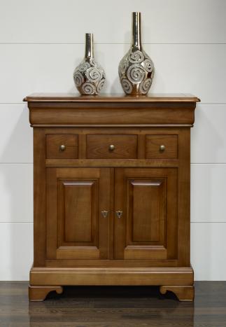 Aparador fabricado en madera de cerezo macizo al estilo Louis Philippe 