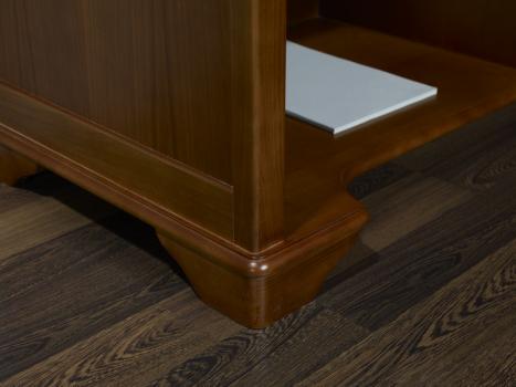 Escritorio Informático Malorie fabicado en madera de cerezo en estilo Louis Philippe