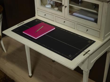 Secretaria estilo Francés Adèle fabricada en madera de cerezo macizo en estilo Directoire