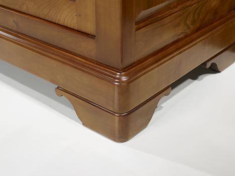Salomé Solid Cherrywood Louis Philippe style Bookcase