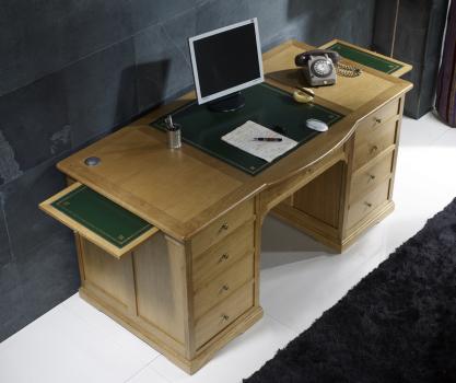 Solid Oak Louis Philippe style Minster’s Desk