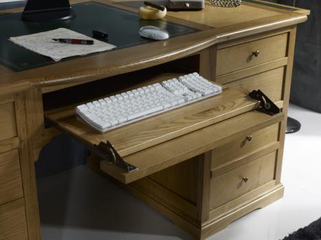 Solid Oak Louis Philippe style Minster’s Desk