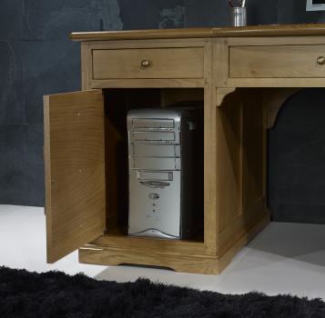 Solid Oak Louis Philippe style Minster’s Desk
