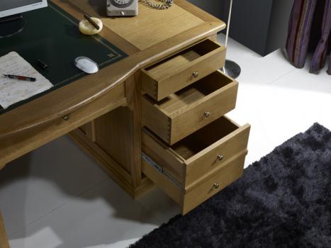 Solid Oak Louis Philippe style Minster’s Desk