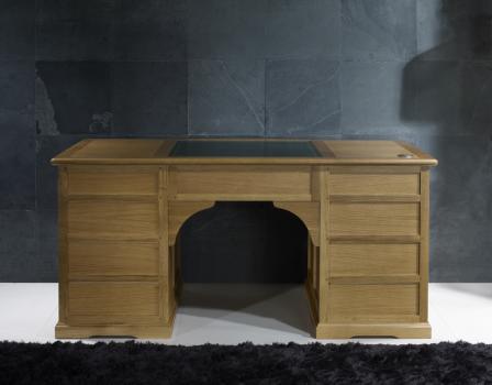 Solid Oak Louis Philippe style Minster’s Desk