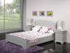 Cama Léa fabricada en madera de cerezo macizo al estilo Louis Philippe 160*200