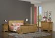 Cama barco fabricada en madera de roble macizo en estilo Louis Philippe 140*190