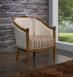 Sillón Caroline cabriolet fabricado en madera de haya macizo de estilo Louis Philippe