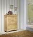 Cómoda Angel de 11 cajones fabricada en madera de roble macizo en estilo Louis Philippe