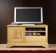 Mueble TV 16/9 Borga fabricado en madera de Roble macizo al estilo Louis Philippe
