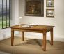 Mesa de comedor rectangular fabricada en madera de roble macizo al estilo Louis Philippe 160*100 