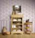 Estantería Librería Sebastien fabricada en madera de roble macizo al estilo Louis Philippe acabado roble cepillado natural