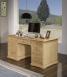 Escritorio Teresa fabricado en madera de roble macizo al estilo Louis Philippe Roble Cepillado Natural 