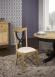 Silla Sebastián fabricada en madera de  roble macizo estilo Louis Philippe acabado roble cepillado