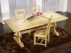 Mesa de comedor  Monasterio fabricada en madera maciza de roble tabla 200x100 estilo rústico