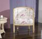 Sillón Barbara Cabriolet fabricado en madera de roble macizo estilo Louis Philippe