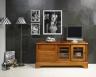 Mueble TV 16/9 Martine fabricada en madera de cerezo macizo al estilo Louis Philippe Puertas Correderas