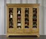 Biblioteca Eliot de 4 puertas Eliot fabricada en madera maciza de cerezo en estilo Louis Philippe