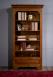 Estante librería Sandrine fabricada en madera de cerezo macizo al estilo Louis Philippe 