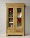 Biblioteca Luis de 2 puertas fabricado en madera de roble macizo en estilo Louis Philippe
