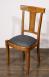Silla Lou fabricada en madera de cerezo macizo de estilo Louis Philippe