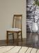 Silla Clemente fabricada en madera de roble macizo estilo contemporáneo