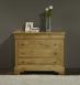 Cómoda de 4 cajones Nicolas hecha en madera maciza de roble estilo Louis Philippe