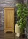 Armario Leo de 1 puerta y 1 cajón fabricado en madera de roble macizo estilo Louis Philippe