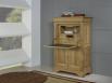 Secretaria estilo francés Jade fabricada en madera de roble macizo estilo Louis Philippe