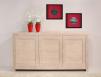 Aparador Navarro de 3 puertas fabricado en madera de roble macizo estilo Contemporáneo