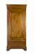 Armario Anna de 1 puerta y 1 cajón fabricado en madera maciza de cerezo estilo Louis Philippe