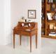 Secretaria estilo francés Anna fabricada en madera de cerezo macizo estilo Directorio