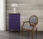 Cómoda Anne con 5 cajones fabricada en madera de cerezo macizo estilo Directoire