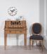 Secretaria estilo francés Juan Luis fabricada en madera de roble macizo estilo Directoire acabado cepillado natural antik